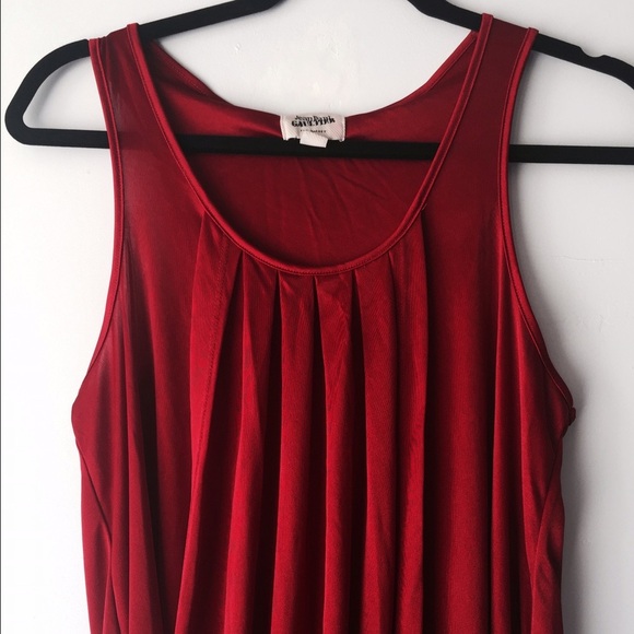Jean Paul Gaultier Red holiday Y2K Drape Dress M - Picture 3 of 5